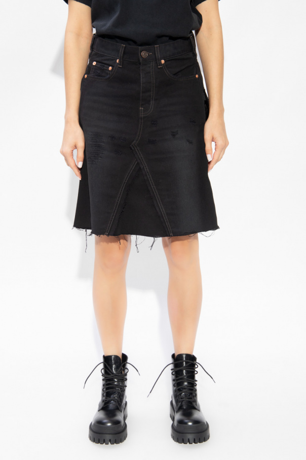Denim skirt Balenciaga - SchaferandweinerShops TW